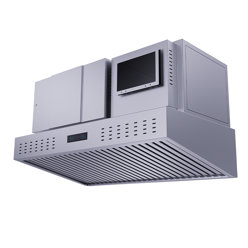 Commercial Kitchen Exhaust Cleaning - Ductless Stainless Steel Self-Cleaning Commercial Kitchen