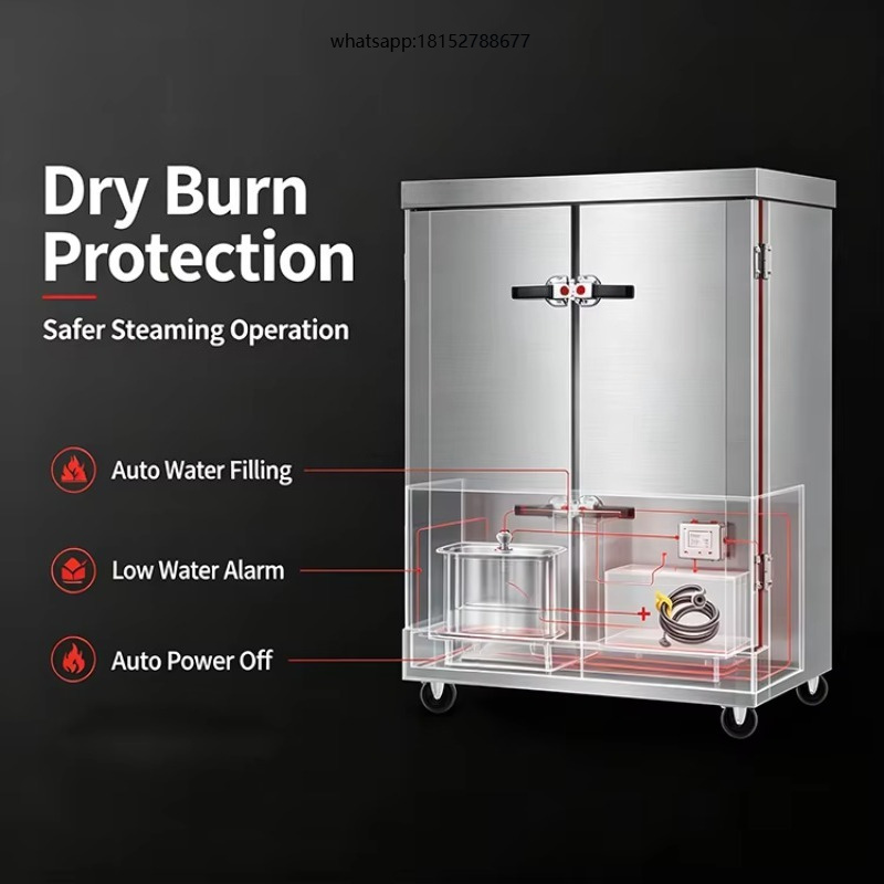Commercial Steamer Cabinet - Food Steaming Cabinet Commercial Rice Steamer