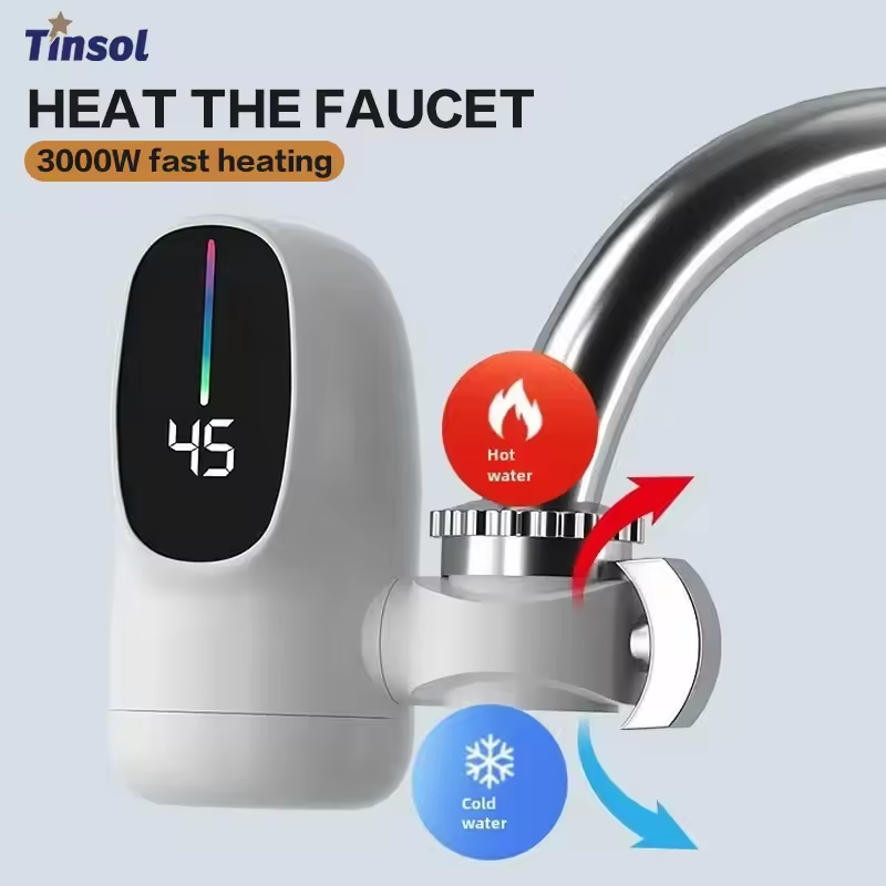 Commercial Kitchen Faucet - 110V Fast Heating Electric Heater Faucet