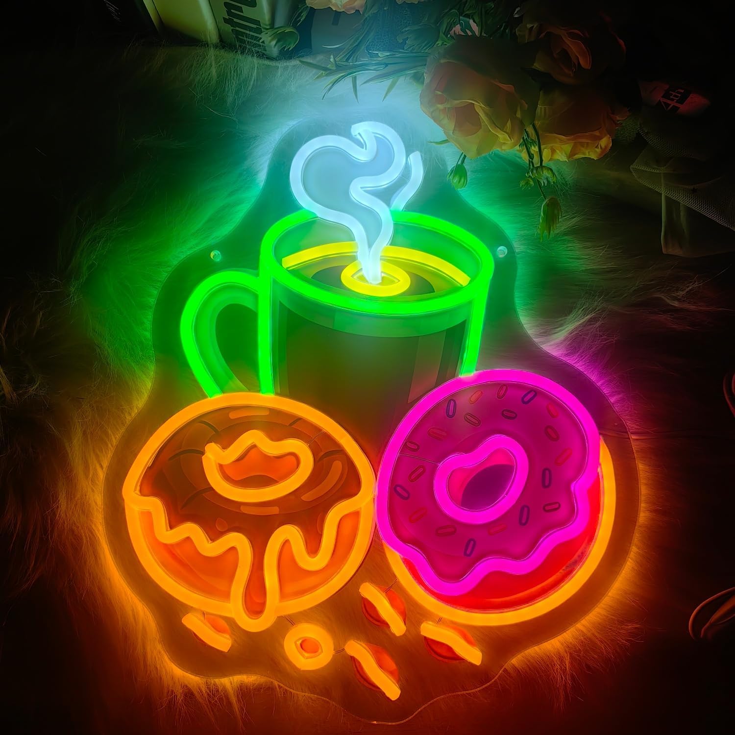 Donuts LED Neon Sign USB Power - огляд і ціна Commercial Kitchen Store