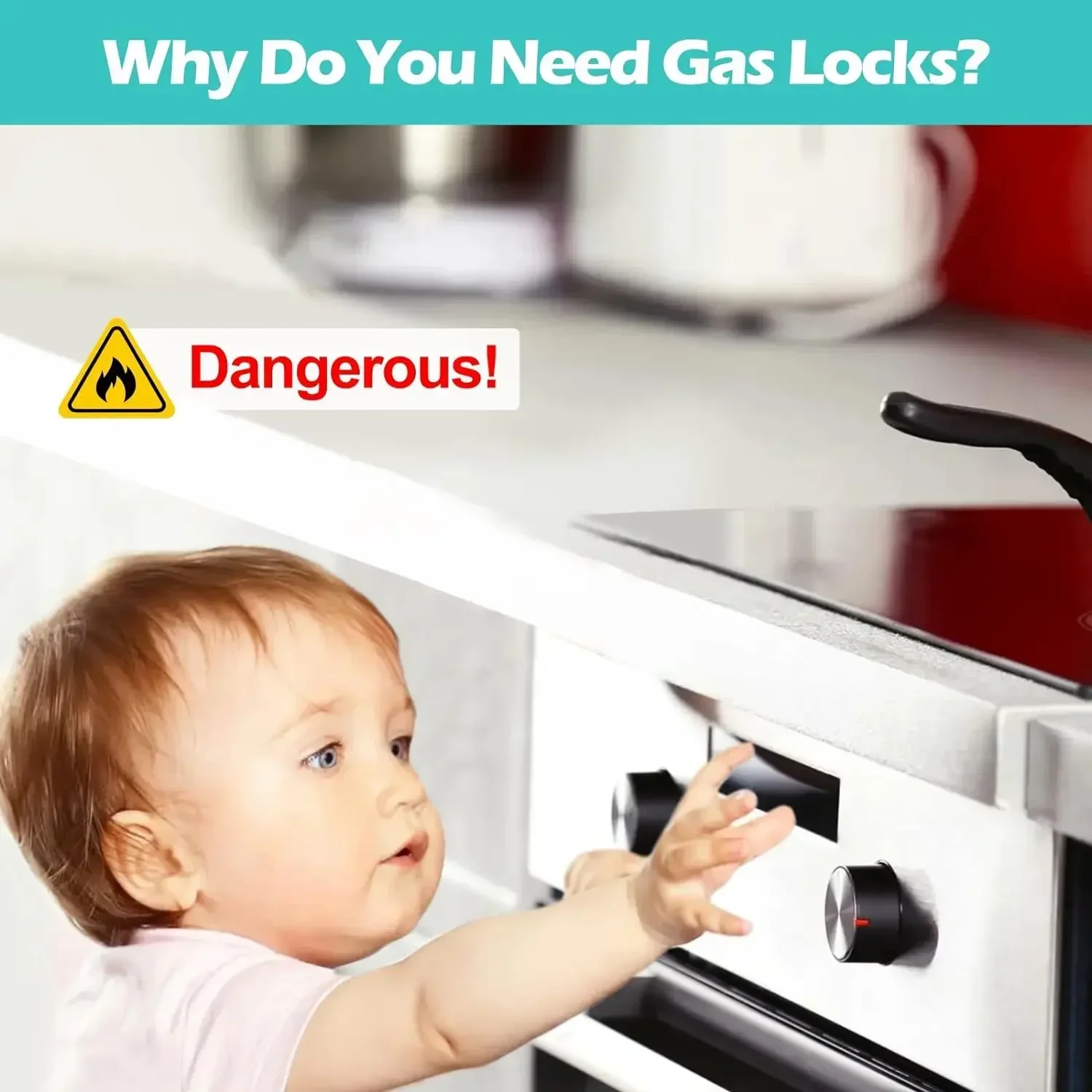 Childproof Kitchen Safety Set  - огляд і ціна Commercial Kitchen Warmer