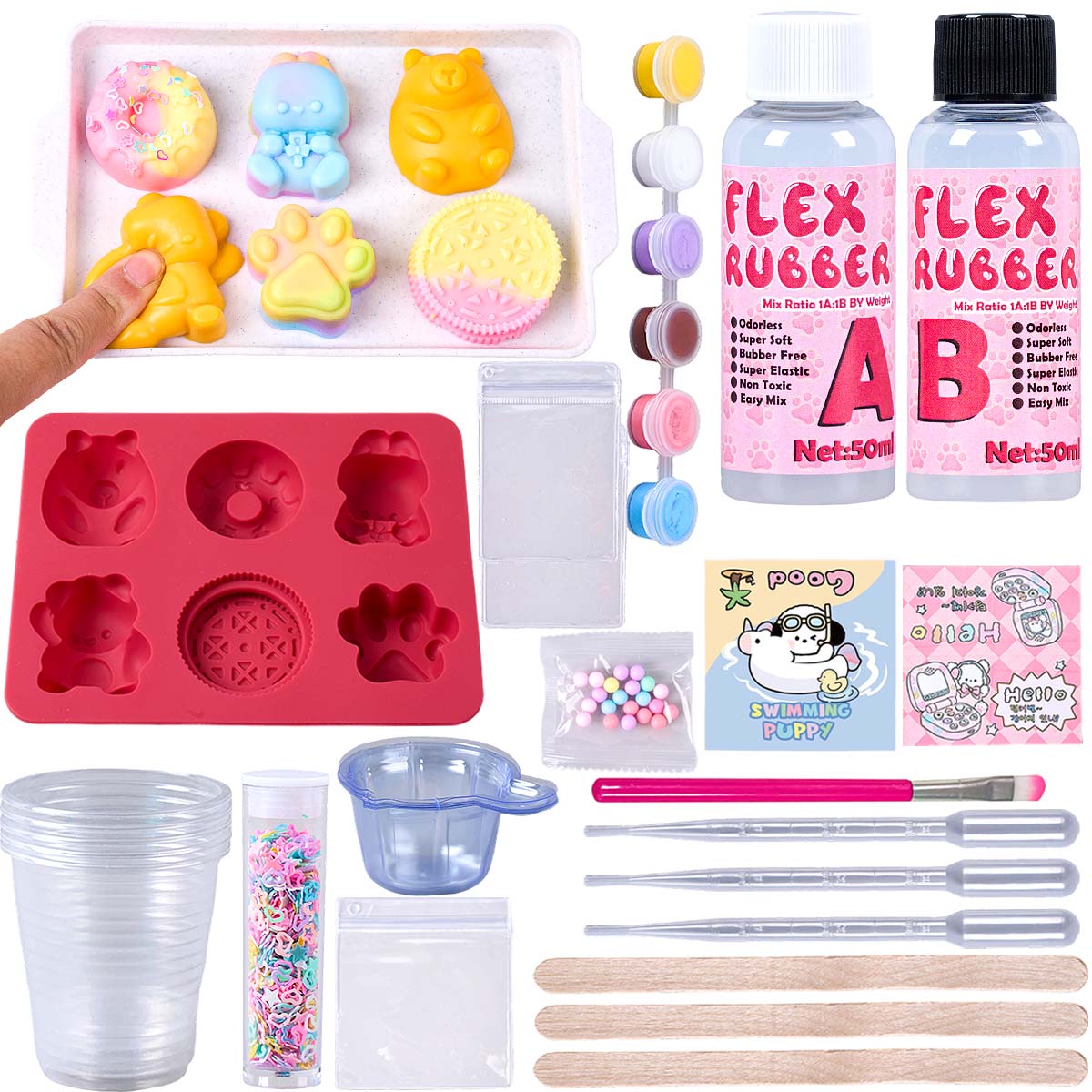 Taba Squishy Maker Kit Flex Ru - огляд і ціна Donut Making Machine
