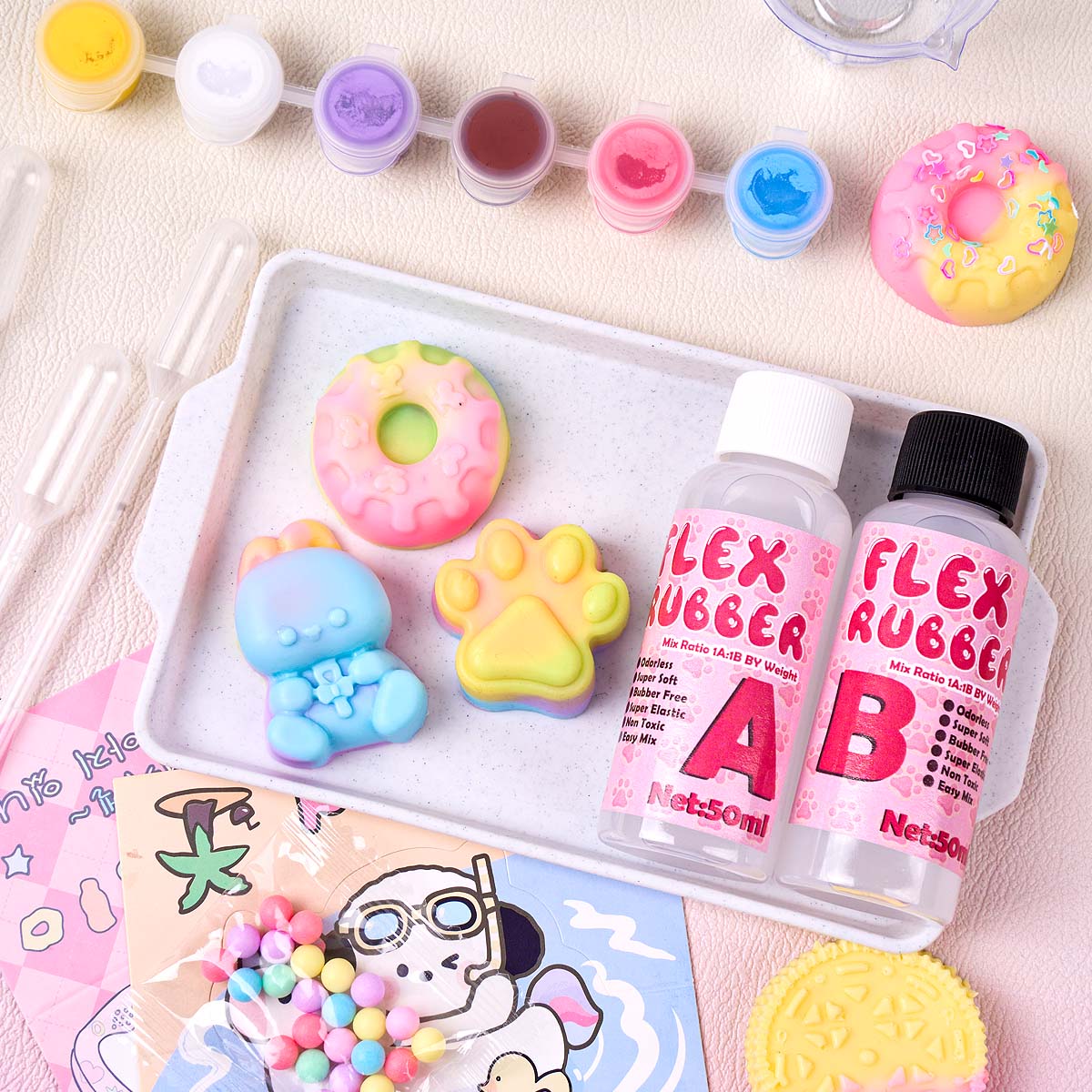 Taba Squishy Maker Kit Flex Ru - огляд і ціна Donut Making Machine