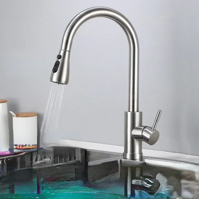 Tap Brushed Nickel Kitchen Fau - огляд і ціна Commercial Kitchen Faucet