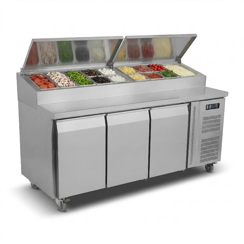 OEM Counter Fridge Sandwich Pr - огляд і ціна Commercial Kitchen Tables