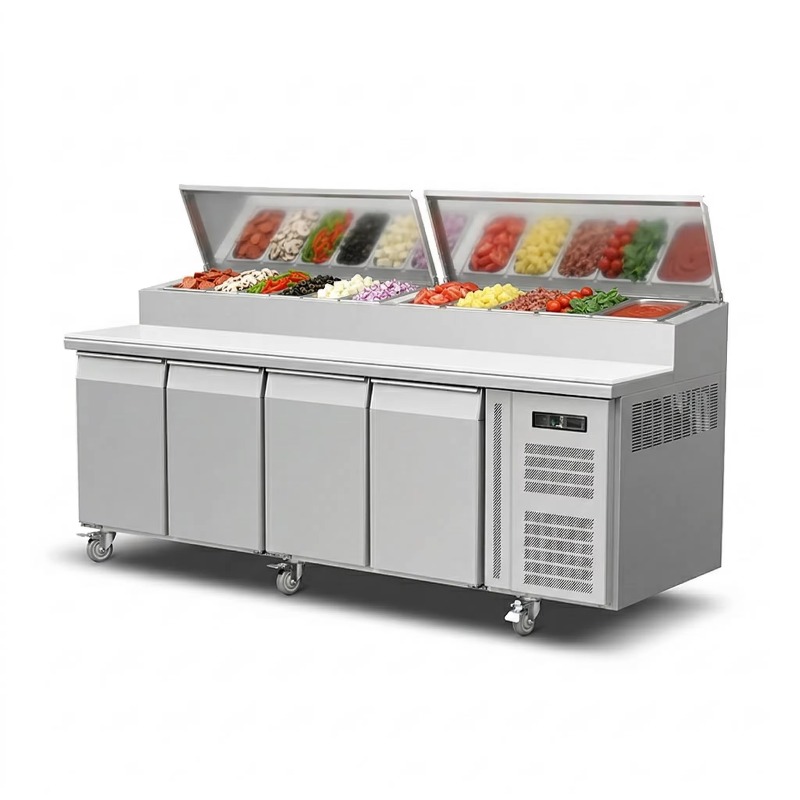 OEM Counter Fridge Sandwich Pr - огляд і ціна Commercial Kitchen Tables