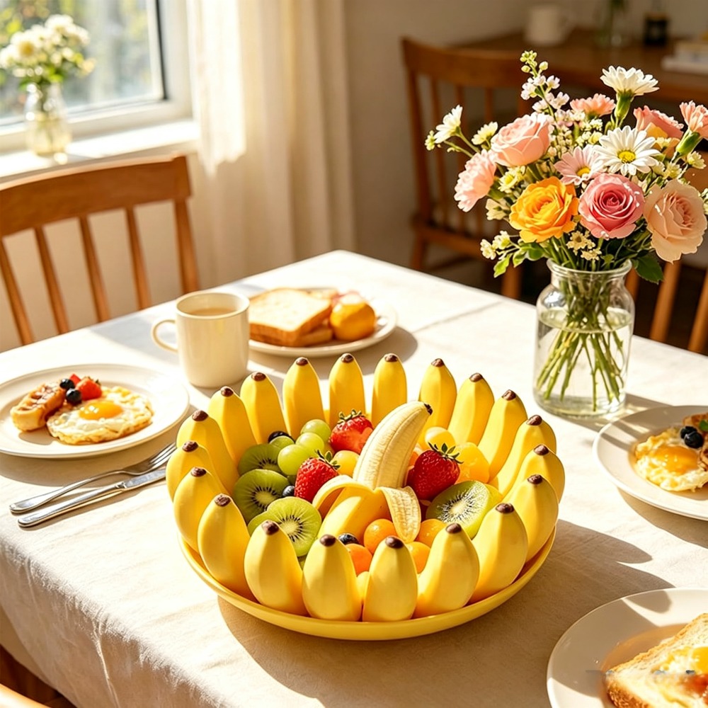 Banana Shape Fruit Bowl Snack  - огляд і ціна Commercial Kitchen Tables