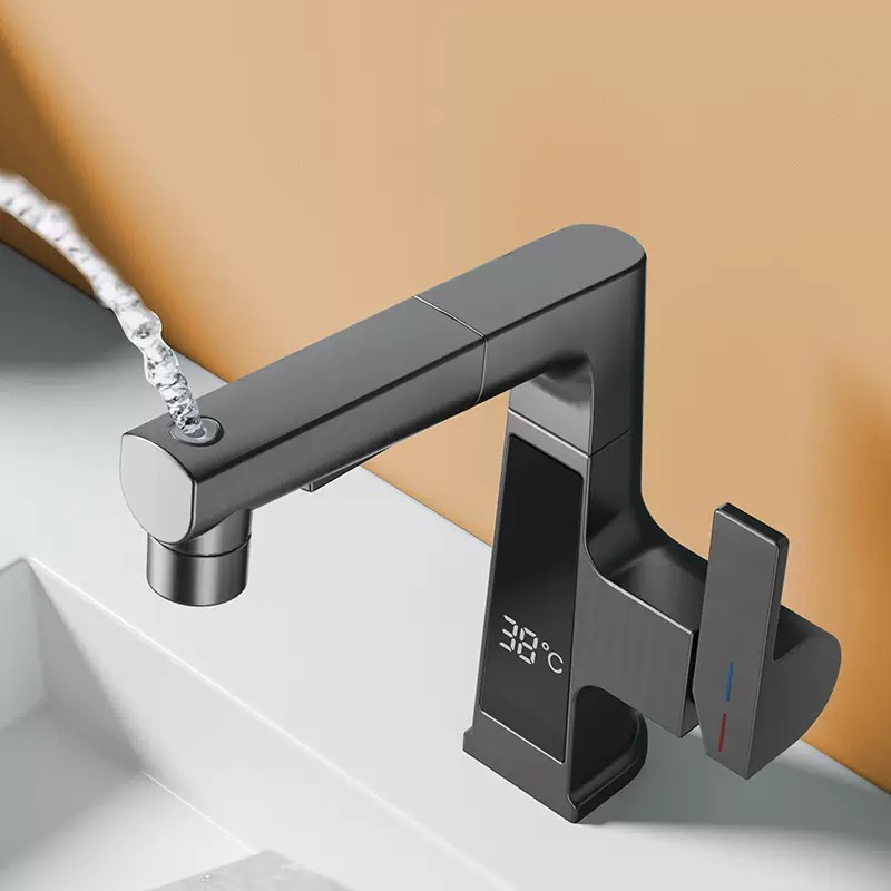 Digital Display Pulling Faucet - огляд і ціна Commercial Kitchen Faucet