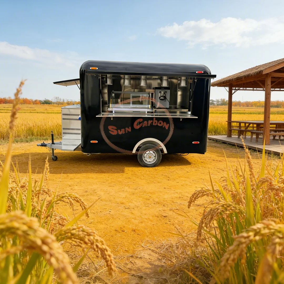 Commercial Fiberglass Food Car - огляд і ціна Commercial Kitchen Interior