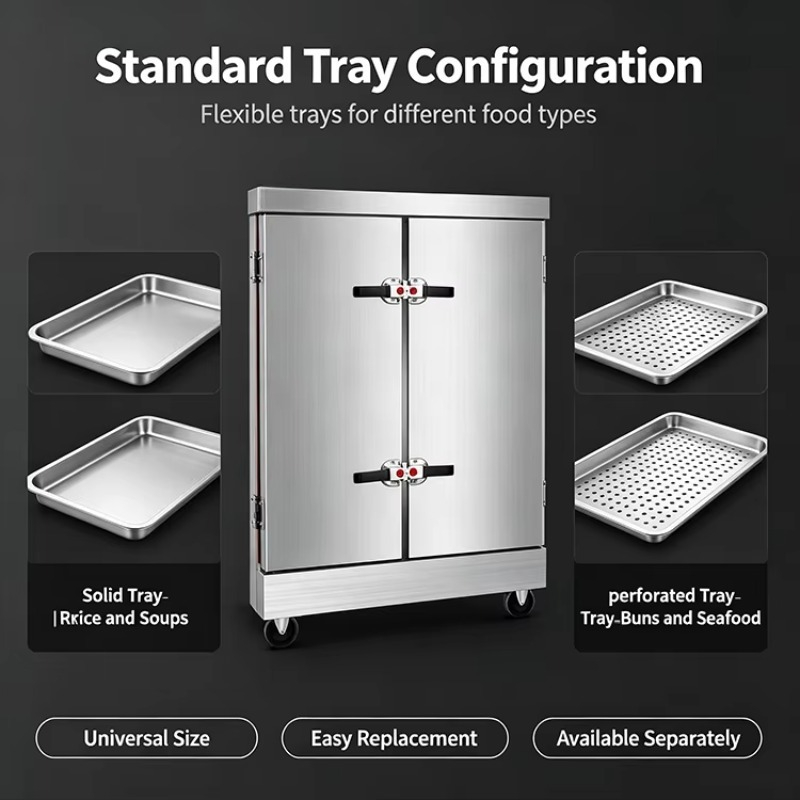 Food Steaming Cabinet Commerci - огляд і ціна Commercial Steamer Cabinet