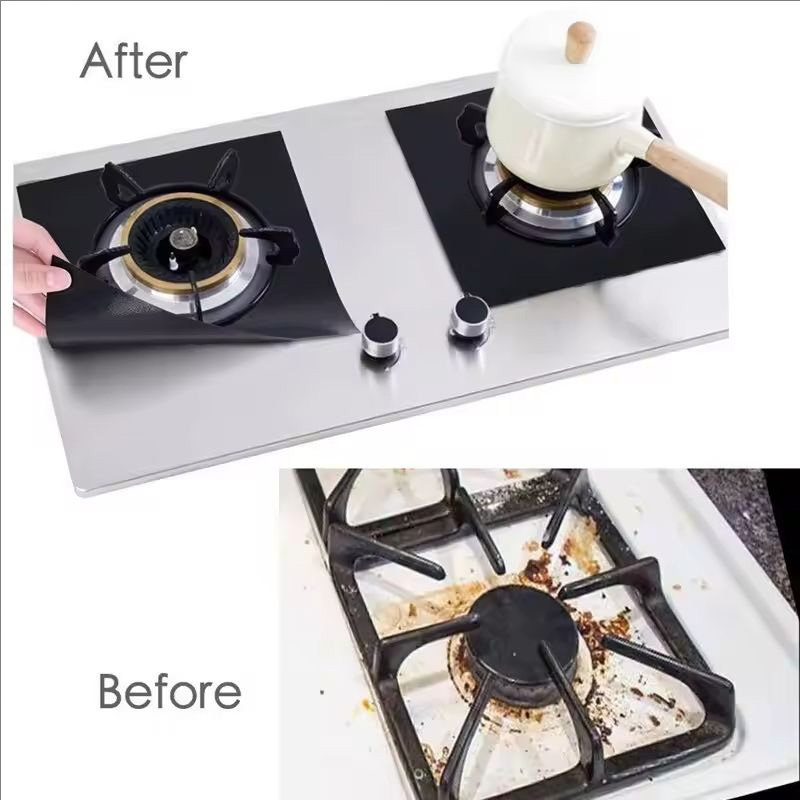 2/4/8Pcs Gas Stove Protector C - огляд і ціна Commercial Kitchen Warmer