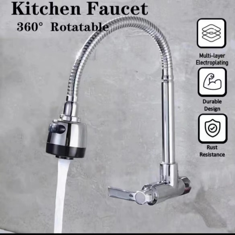 Kitchen Faucet Single Hole Pla - огляд і ціна Commercial Kitchen Faucet