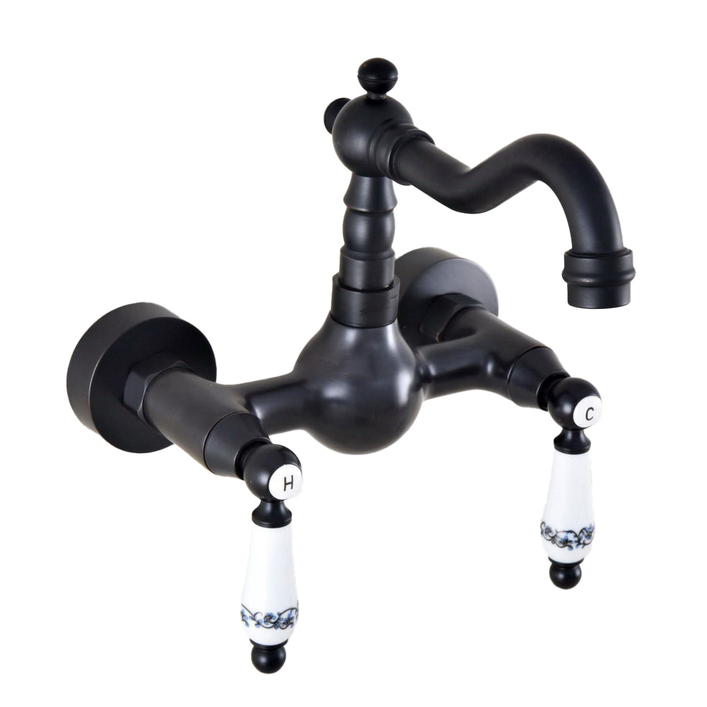 Black Oil Rubbed Bronze Wall M - огляд і ціна Commercial Kitchen Faucet