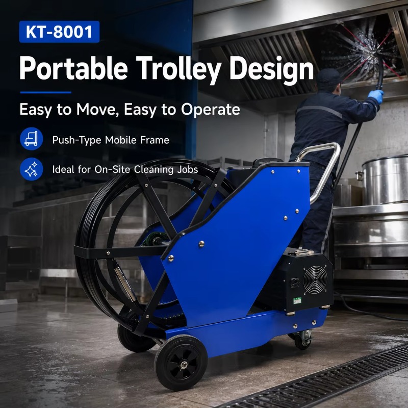 KT-8001 Commercial Oil Fume Du - огляд і ціна Commercial Kitchen Exhaust Cleaning