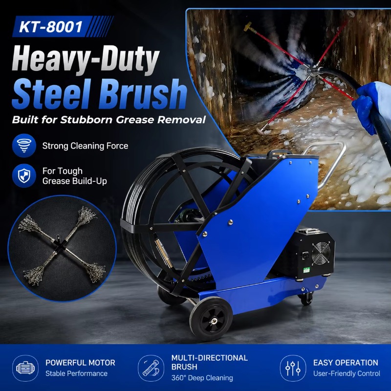 KT-8001 Commercial Oil Fume Du - огляд і ціна Commercial Kitchen Exhaust Cleaning