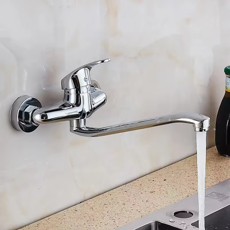 Double Hole Sink Faucet Kitche - огляд і ціна Commercial Kitchen Faucet