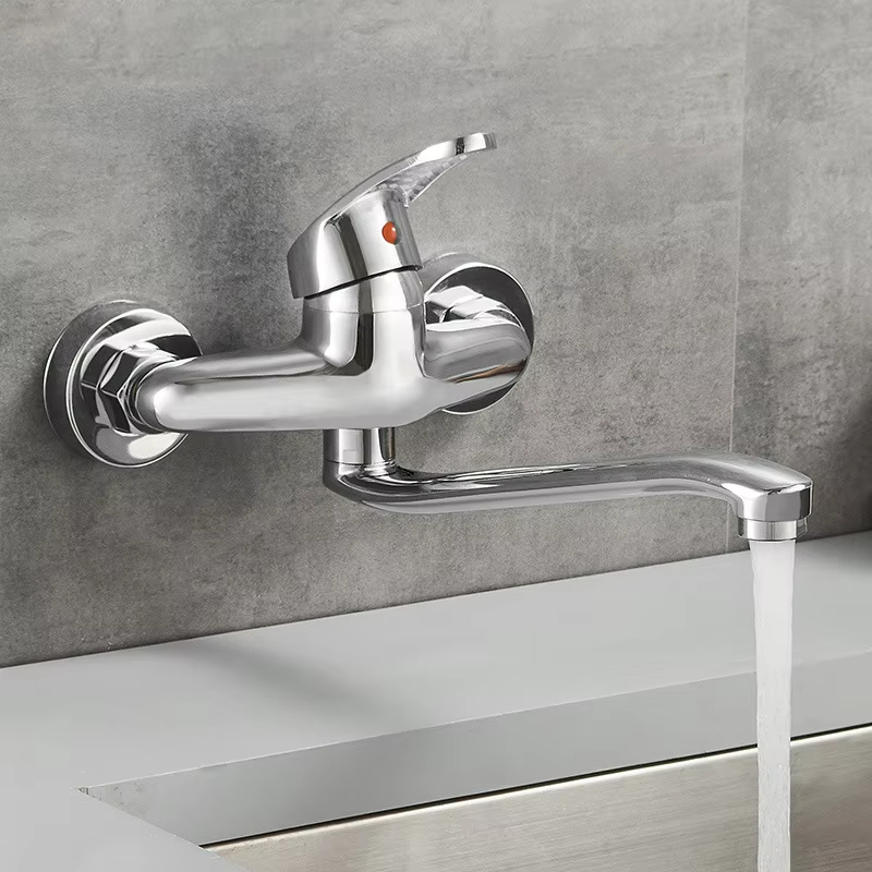 Double Hole Sink Faucet Kitche - огляд і ціна Commercial Kitchen Faucet