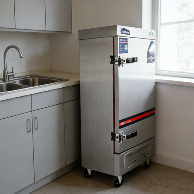 Commercial Gas Steam Machine C - огляд і ціна Commercial Steamer Cabinet