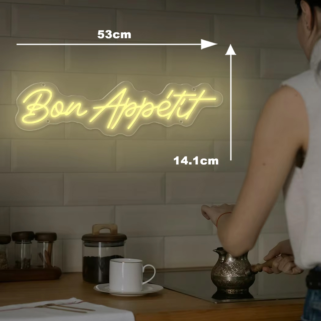 Bon Appetite Neon LED Sign Wal - огляд і ціна Commercial Kitchen Store
