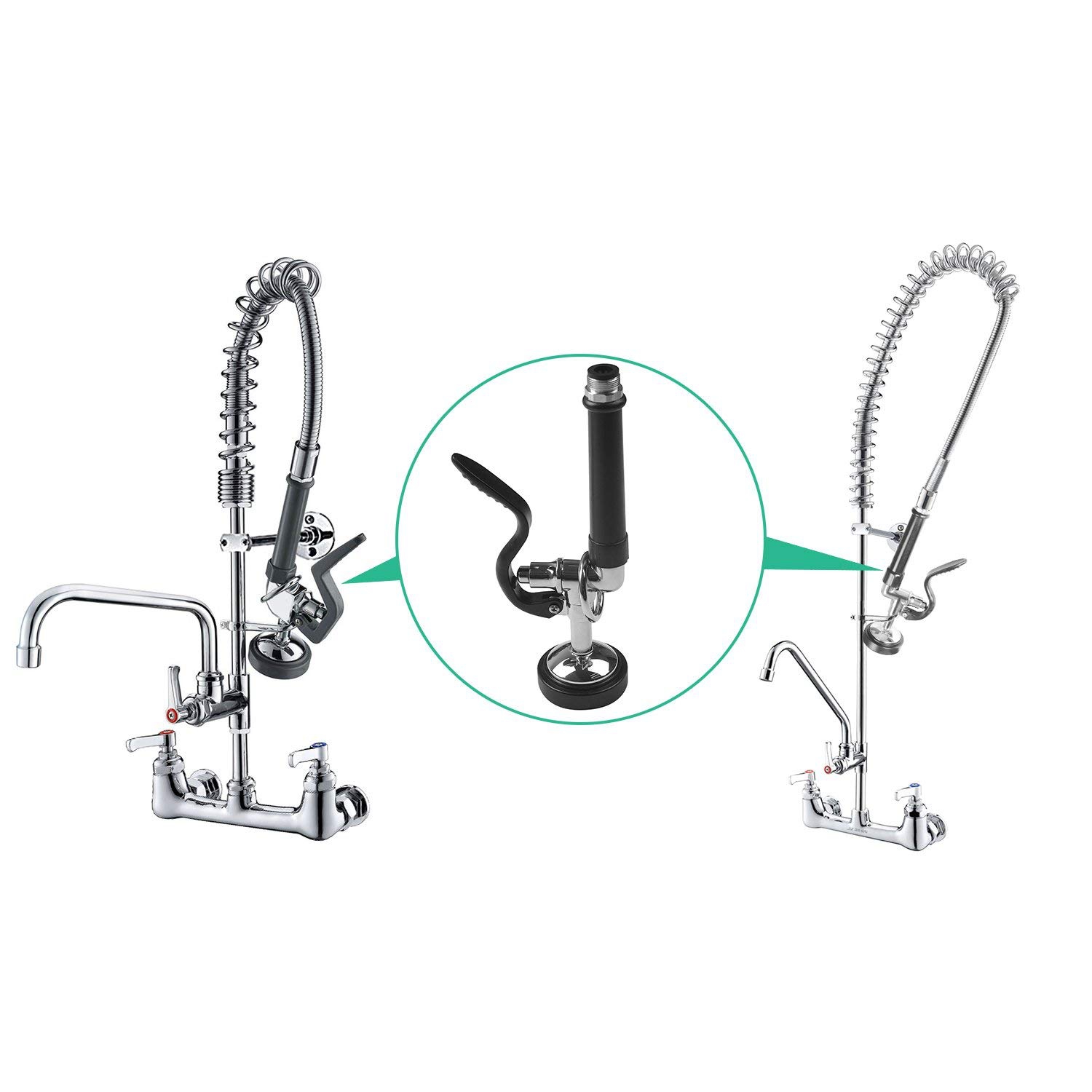 In stock Pre Rinse Sprayer Com - огляд і ціна Commercial Kitchen Faucet