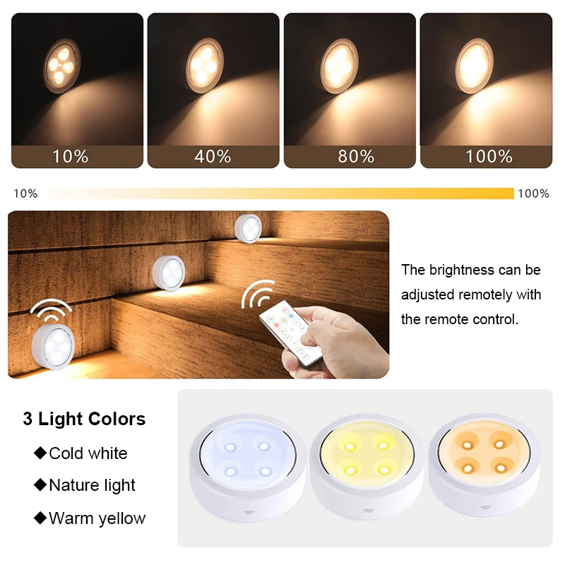 3 Colors LED Under Cabinet Lig - огляд і ціна Commercial Kitchen Lighting