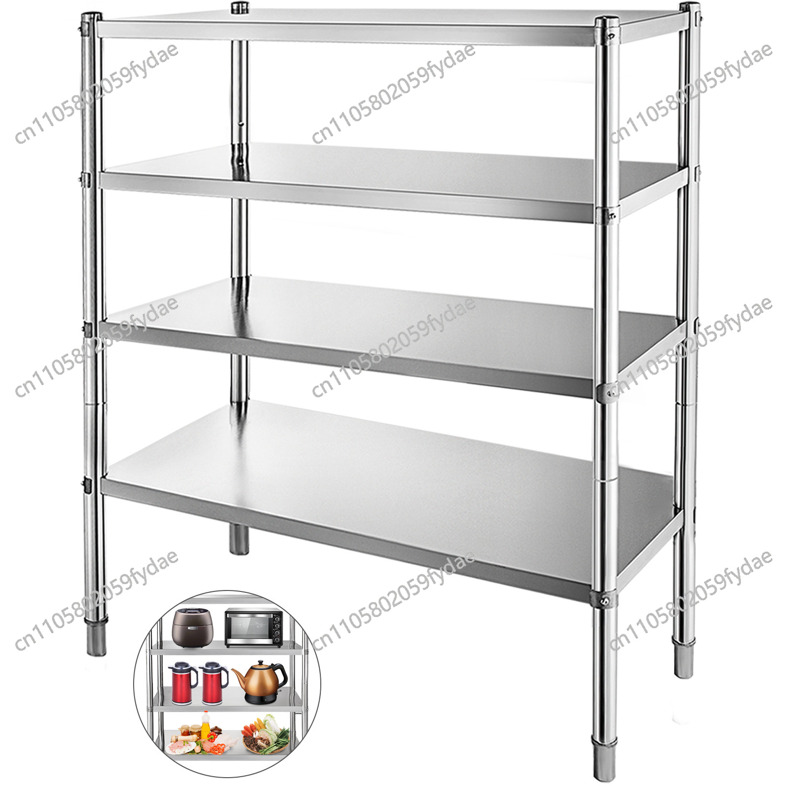For 4-Tier Stainless Steel Com - огляд і ціна Commercial Kitchen Store