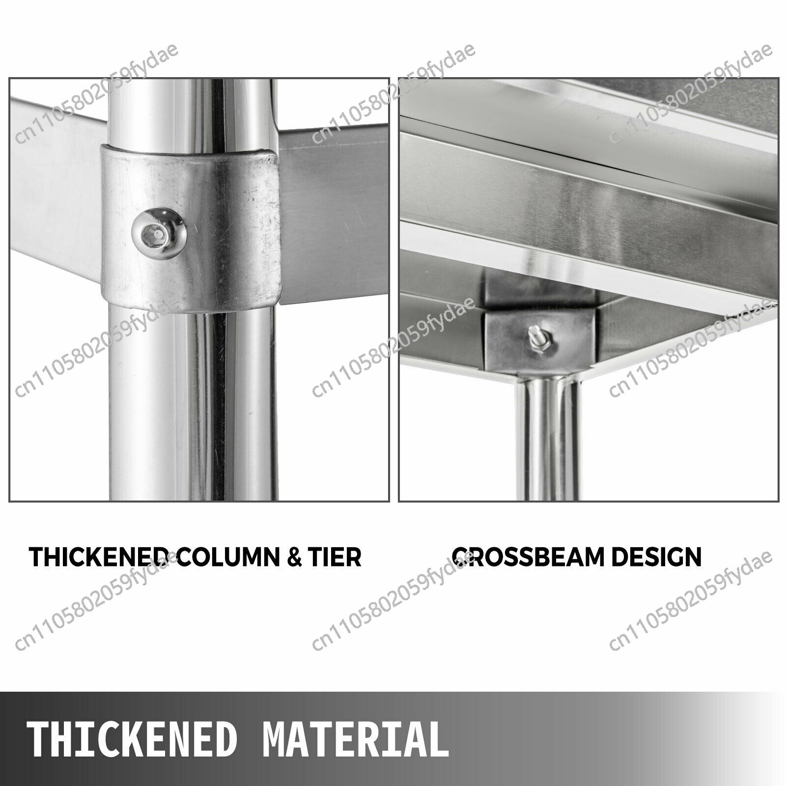 For 4-Tier Stainless Steel Com - огляд і ціна Commercial Kitchen Store